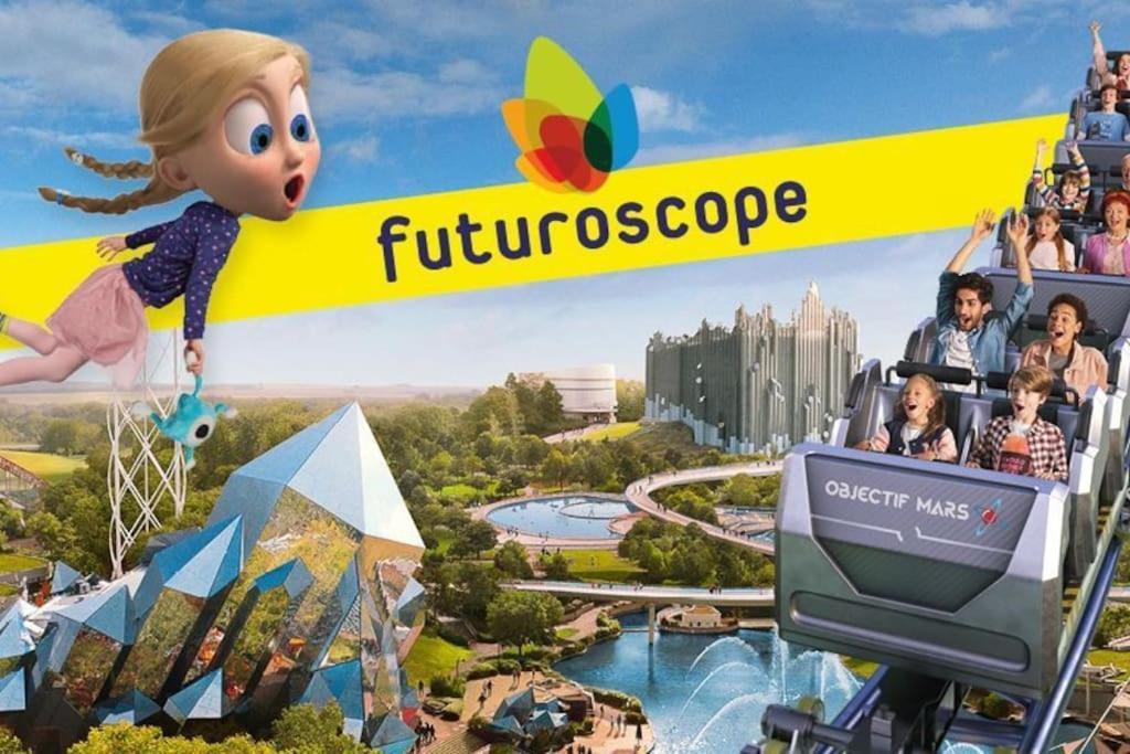 Maisons Martigny B - Proche Futuroscope Et Aquascope Chasseneuil-du-Poitou Exteriör bild